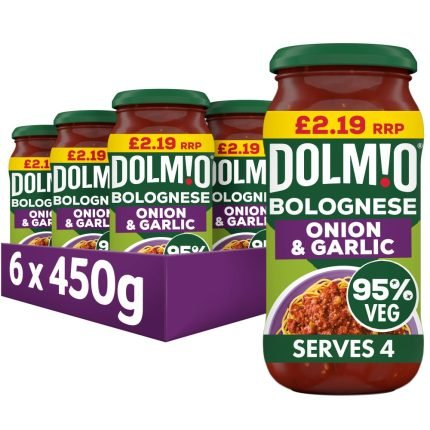 Dolmio Bolognese Onion & Garlic Pasta Sauce