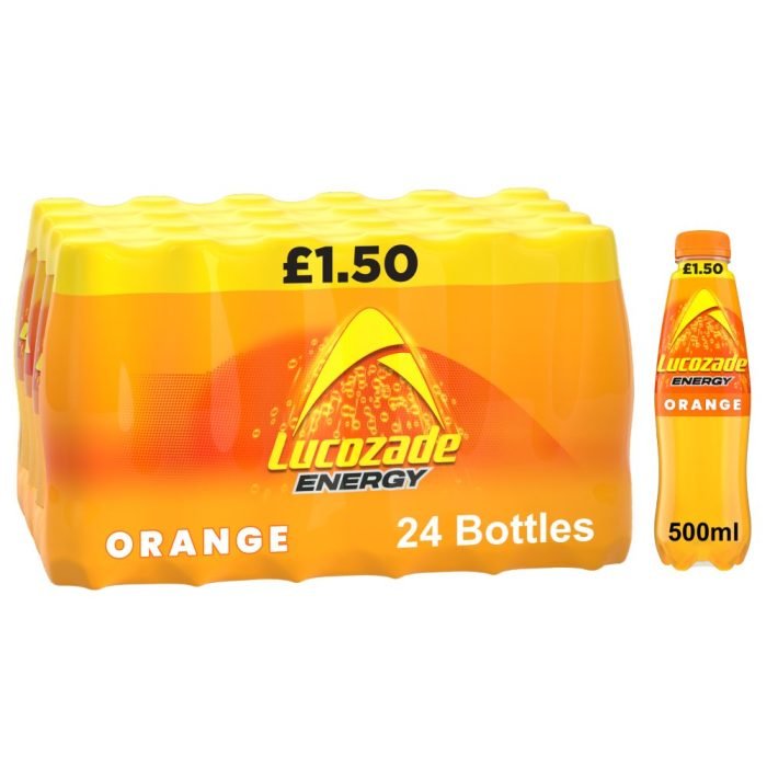 Lucozade Energy Drink Orange