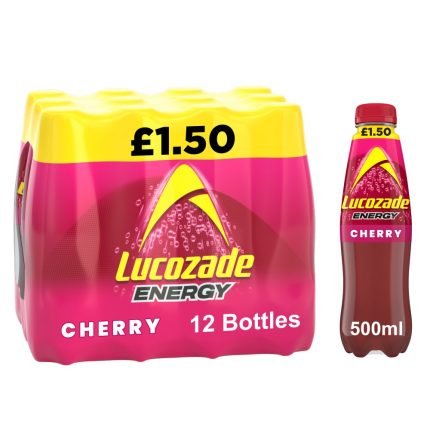 Lucozade Energy Drink Cherry