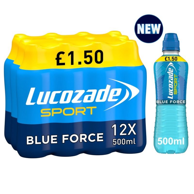 Lucozade Sport Drink Blue Force