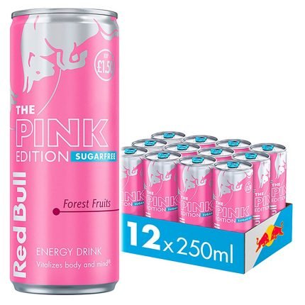 Red Bull The Pink Edition Sugarfree Forest Fruits Energy Drink