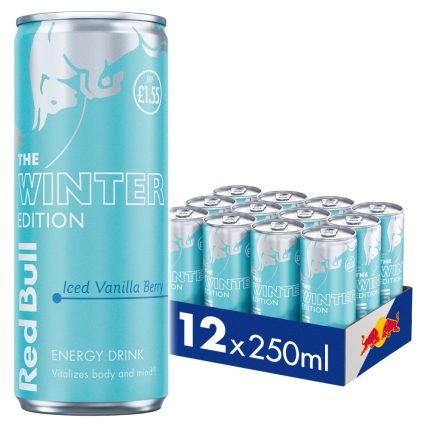 Red Bull The Winter Edition Iced Vanilla Berry Energy Drink