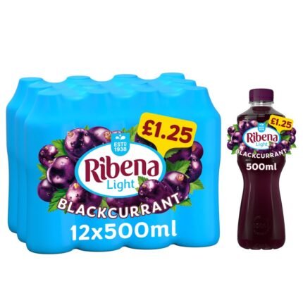 Ribena Blackcurrant Not Added Sugar Juice Drink